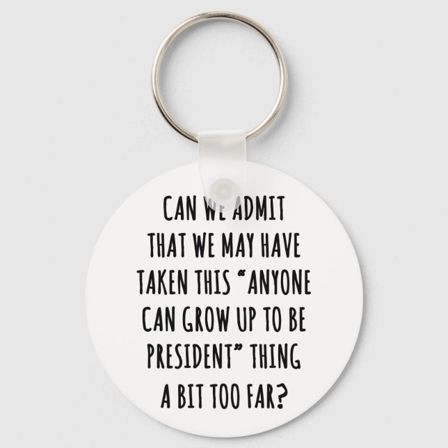 Can We Admit Key Ring (Front)