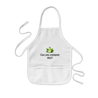 Can you compost this? kids apron