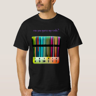 can you guess who I am, print men T-shirt