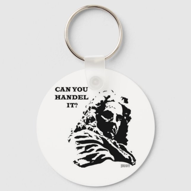 Can You HANDEL It? Key Ring (Front)