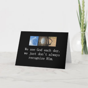 Can You See Him Card