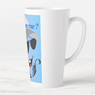 Can You See Me? Latte Mug