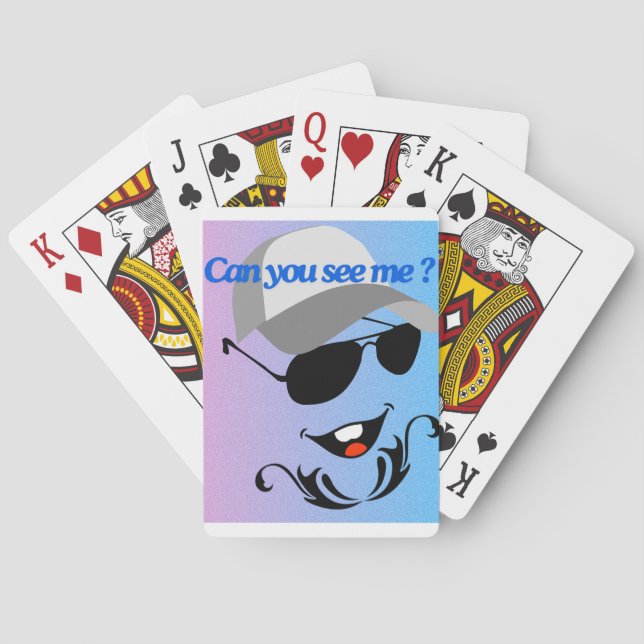 Can You See Me? Playing Cards (Back)