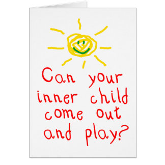 Can your inner child come out and play?