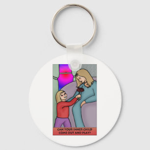 Can Your Inner Child Come Out and Play? Key Ring