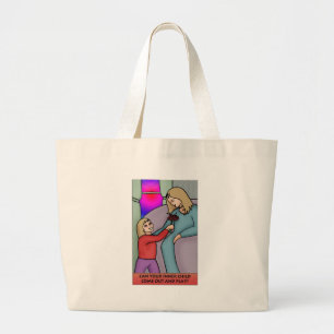 Can Your Inner Child Come Out and Play? Large Tote Bag