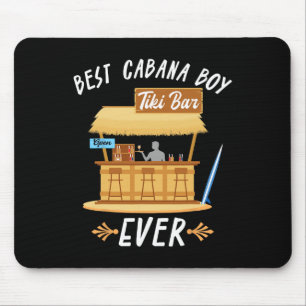 Cana Boy Tiki R Beach Limbo Surfing Rtender Server Mouse Mat