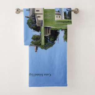 Cana Island Light towel set