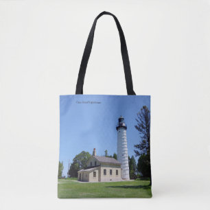 Cana Island Lighthouse all over bag