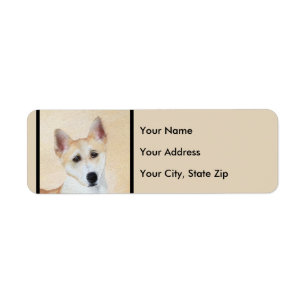 Canaan Dog Painting - Cute Original Dog Art