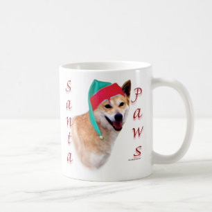 Canaan Dog Santa Paws Coffee Mug