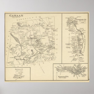 Canaan, Grafton Co Poster