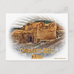 Canaanite Gate, Dan Postcard