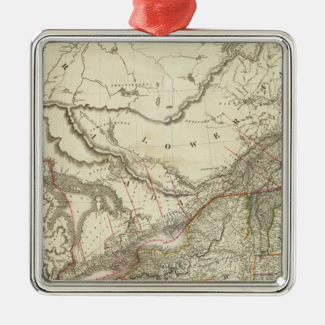 Canada 11 metal tree decoration (Front)