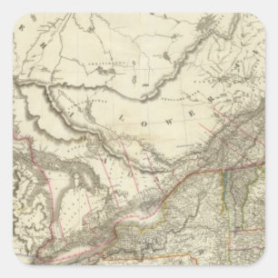 Canada 11 square sticker