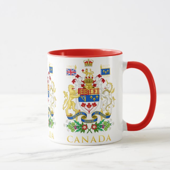 Canada 150 Coat of Arms Mug (Right)