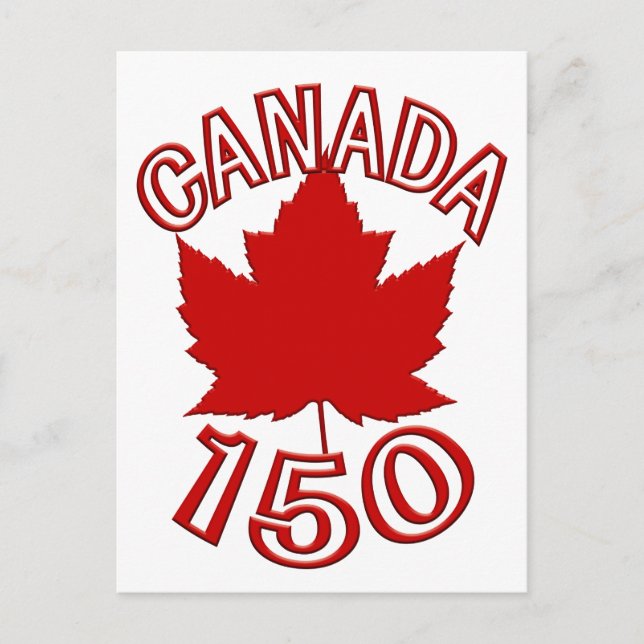 Canada 150 Postcards Canadian Souvenir Postcards (Front)