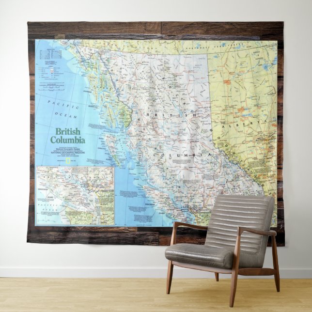 " Canada: 1992/present - British Columbia map ... Tapestry (In Situ (Horizontal))