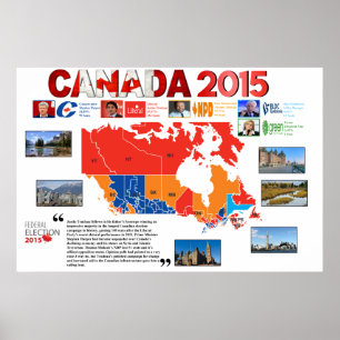 Canada 2015 Election Poster