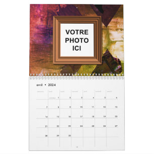 Canada 2025 French Language Calendar Insert Photo 