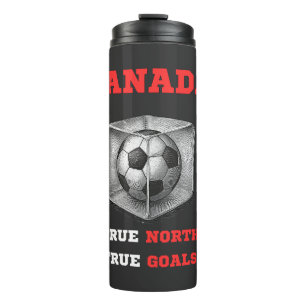  Canada 2026 Soccer True North Thermal Tumbler