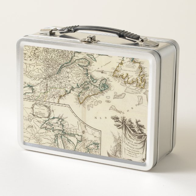 Canada 2 metal lunch box (Front)
