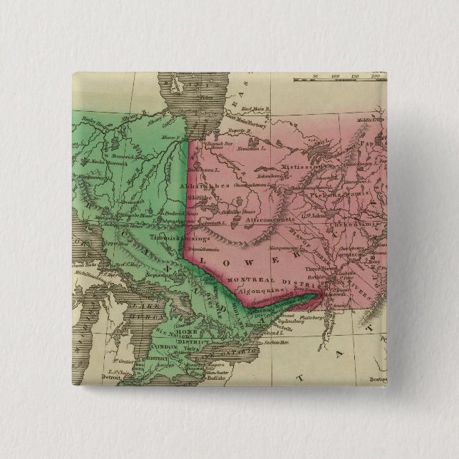 Canada 3 15 cm square badge (Front)