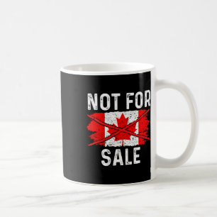 Canada 51st State Not For Sale 2025 Trump Retro Vi Coffee Mug