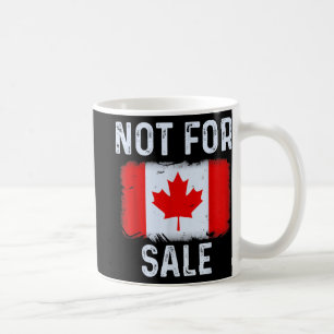 Canada 51st State Not For Sale 2025 Trump Retro Vi Coffee Mug