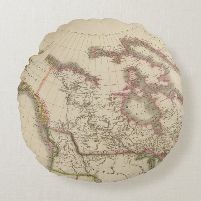 Canada 5 2 round cushion (Front)
