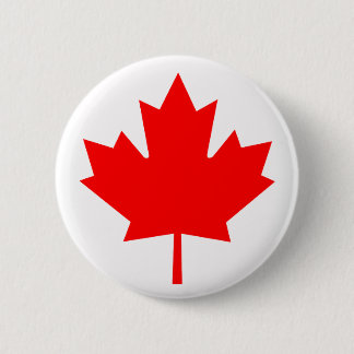 Canada 6 Cm Round Badge