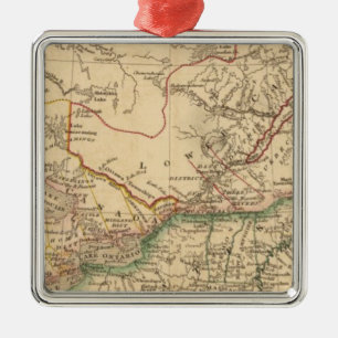 Canada 6 metal tree decoration