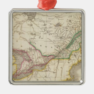 Canada 7 metal tree decoration