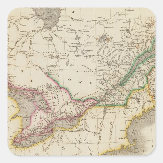 Canada 7 square sticker (Front)