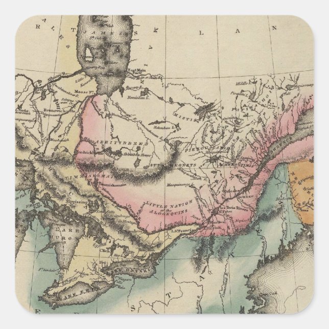 Canada 8 square sticker (Front)