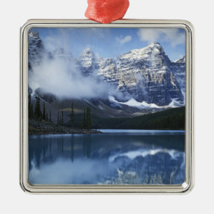 Canada, Alberta, Banff National Park, Lake Metal Tree Decoration