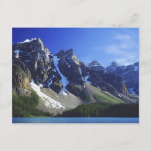 Canada, Alberta, Banff National Park, Moraine Postcard