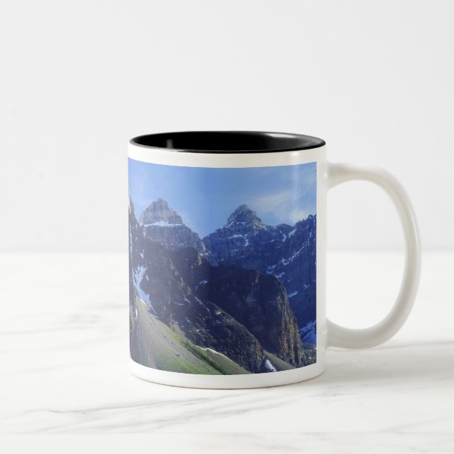 Canada, Alberta, Banff National Park, Moraine Two-Tone Coffee Mug (Right)