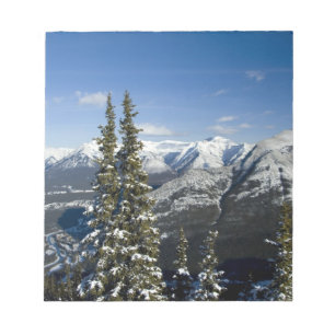 Canada, Alberta, Banff. Views of the Bow Valley Notepad