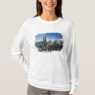 Canada, Alberta, Banff. Views of the Bow Valley T-Shirt