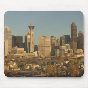 Canada, Alberta, Calgary: City Skyline from 2 Mouse Mat