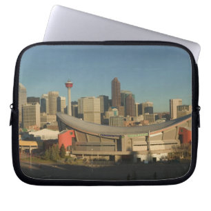 Canada, Alberta, Calgary: City Skyline from 3 Laptop Sleeve
