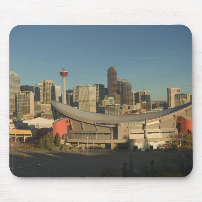 Canada, Alberta, Calgary: City Skyline from 3 Mouse Mat (Front)