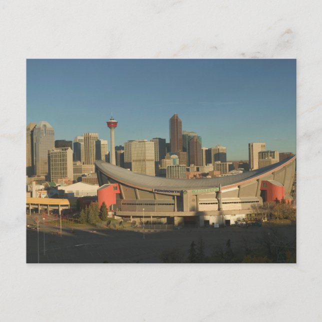 Canada, Alberta, Calgary: City Skyline from 3 Postcard (Front)