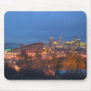 Canada, Alberta, Calgary: City Skyline from 4 Mouse Mat