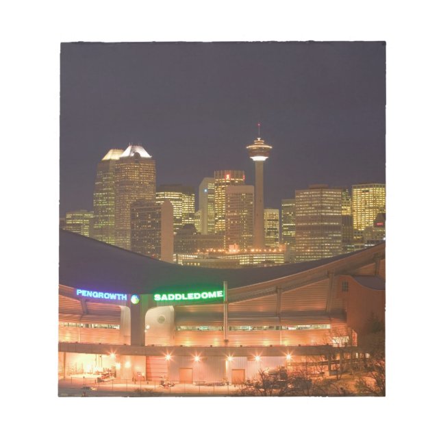 Canada, Alberta, Calgary: City Skyline from Notepad (Front)