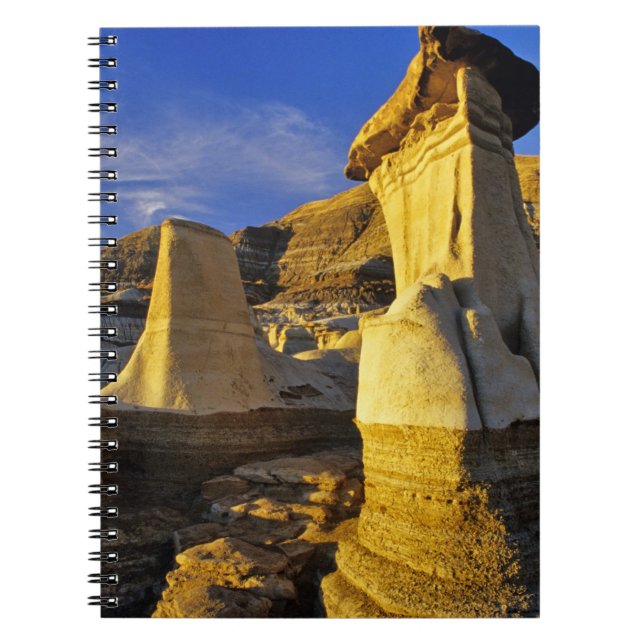 Canada, Alberta, Drumheller. Hoodoos. Notebook (Front)