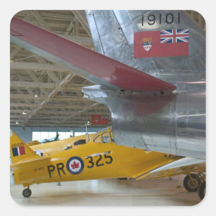 Canada, Alberta, Edmonton: Alberta Aviation 2 Square Sticker