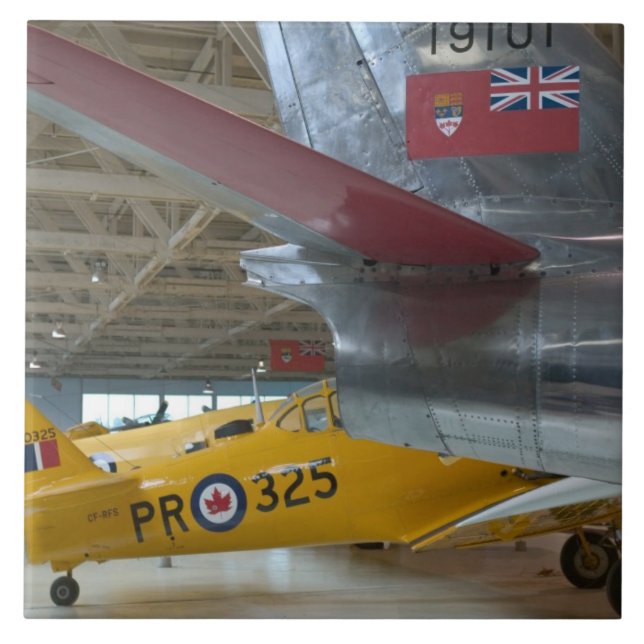 Canada, Alberta, Edmonton: Alberta Aviation 2 Tile (Front)