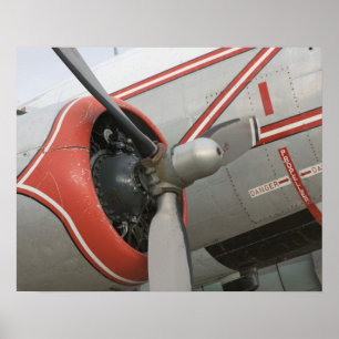 Canada, Alberta, Edmonton: Alberta Aviation Poster